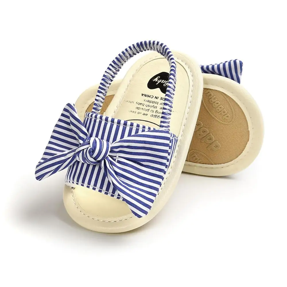 

2020 Summer Baby Girls Soft Soled Bow Breathable Anti-Slip Sandals