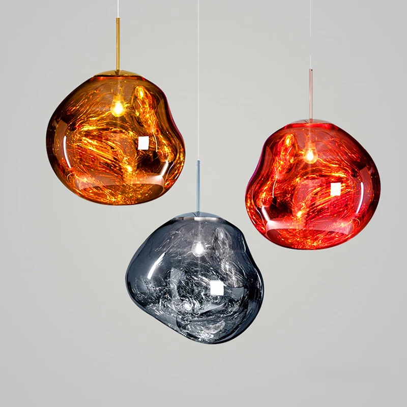 

Modern LED Melt Pendant Light Lava Home Decoration Bedroom Living Room Pendant Lamp Dining Room Hanging Lamp Indoor Lighting