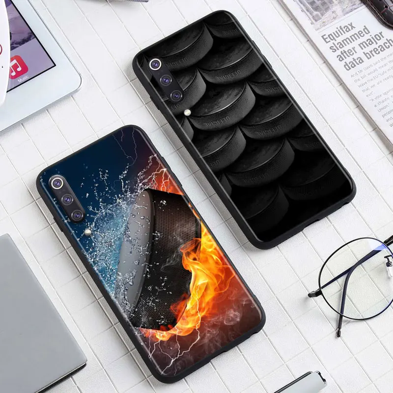 Силиконовый чехол I Love ICE Hockey для Xiaomi Redmi 9A 9C Note 9 9S Pro Max 8T 8 7 6 5 5A 4X 4 Prime.