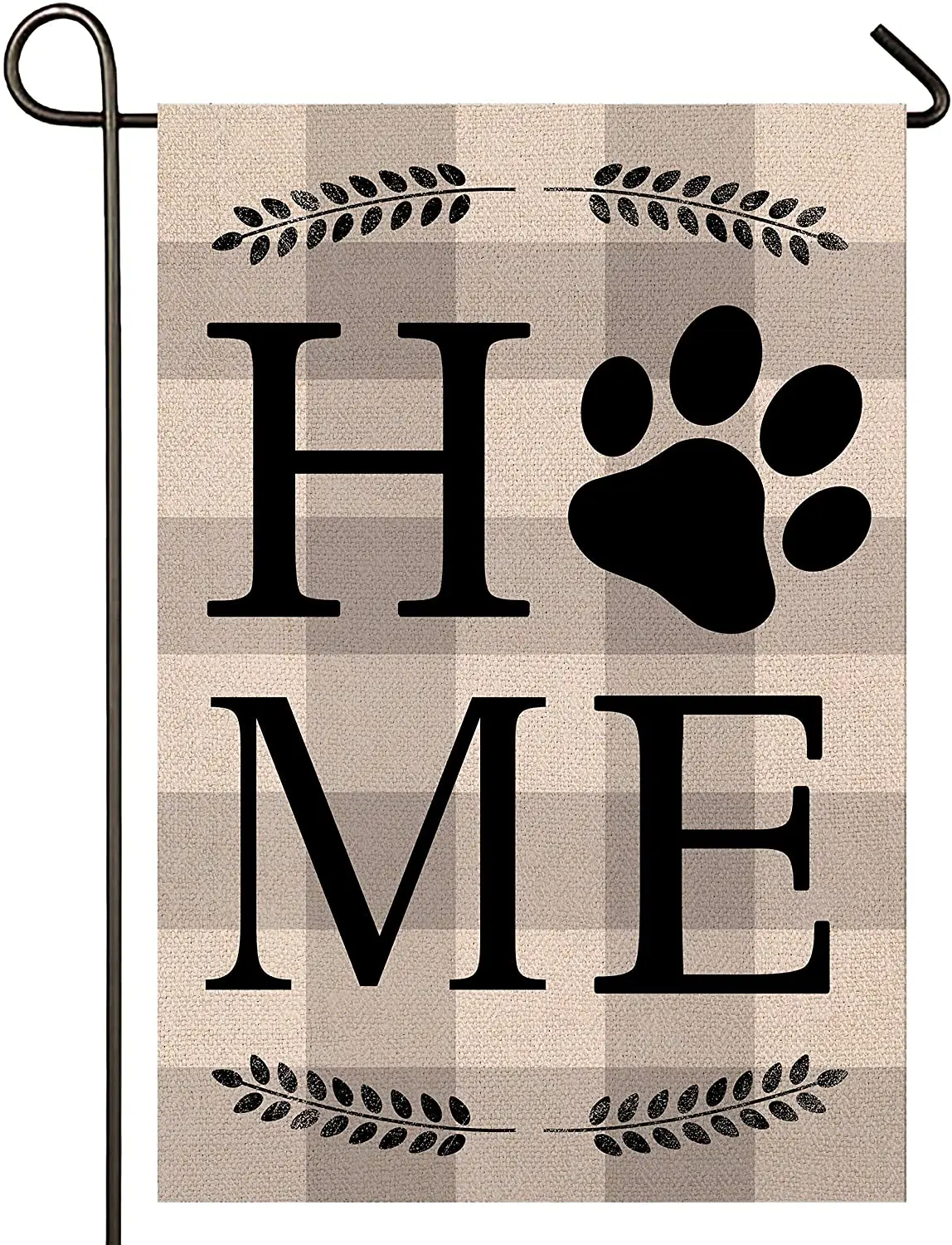 

Dog Family Garden Porch Banner Double-sided Garden Outdoor Courtyard Spring Decoration Home Summer Decoration 12.5X18