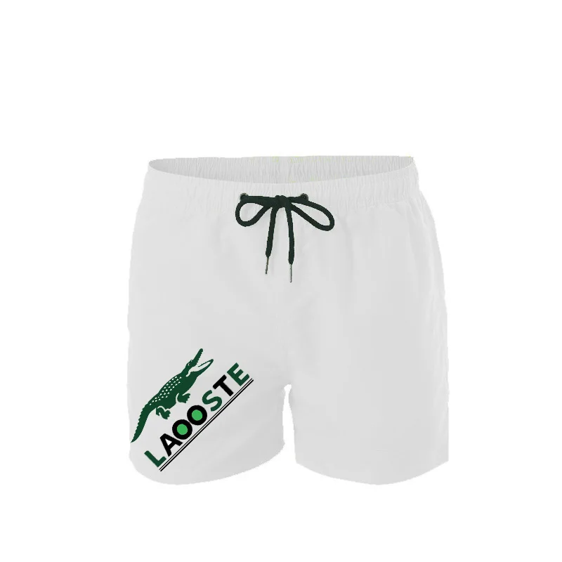 Модные сексуальные мужские быстросохнущие плавки с принтом пляжные брюки для