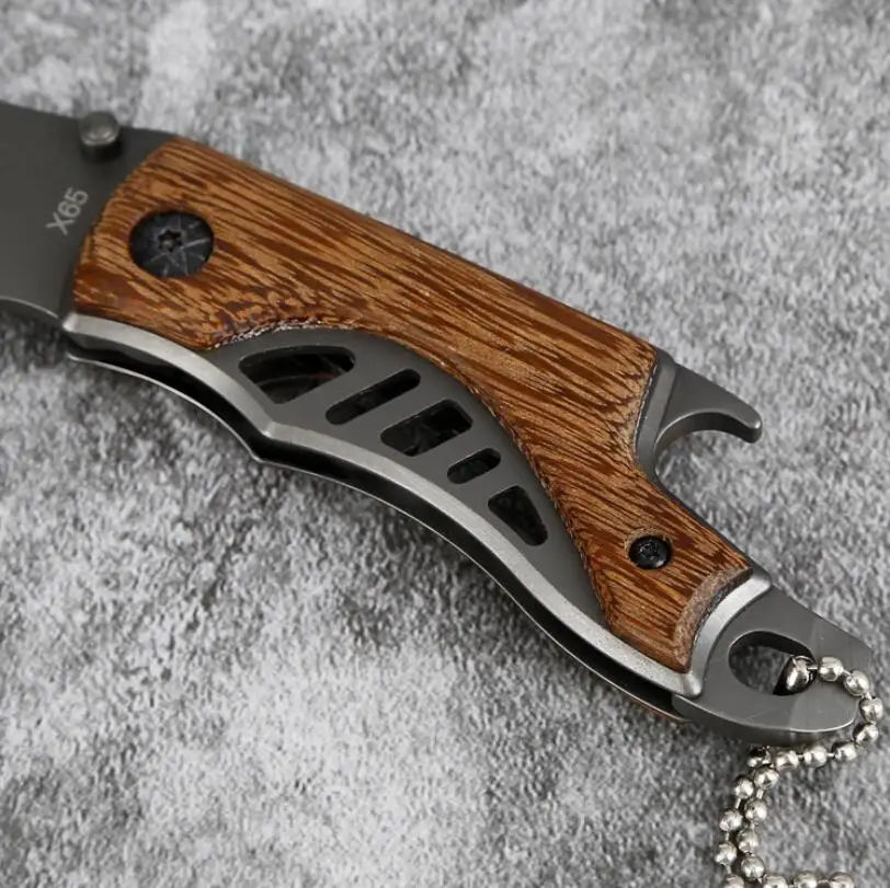 Бесплатная доставка США бак из нержавеющей стали Складной нож армейские