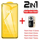 Защитное стекло для Xiaomi Redmi Note 10 8 9 Pro Note 10 7 9s 10s, пленка для экрана Redmi Note 11 10 Pro Max, пленка для объектива камеры