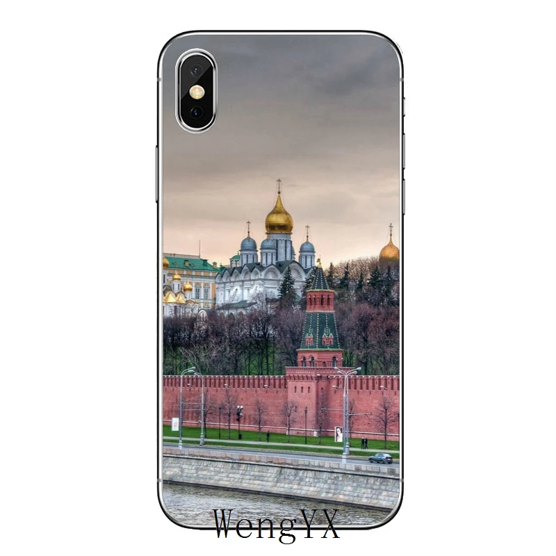 Kremlin Red Square Moscow Russia Accessories phone case For iPhone 11 Pro XS Max XR X 8 7 6 6S Plus 5 5S SE 4s 4 iPod Touch | Мобильные