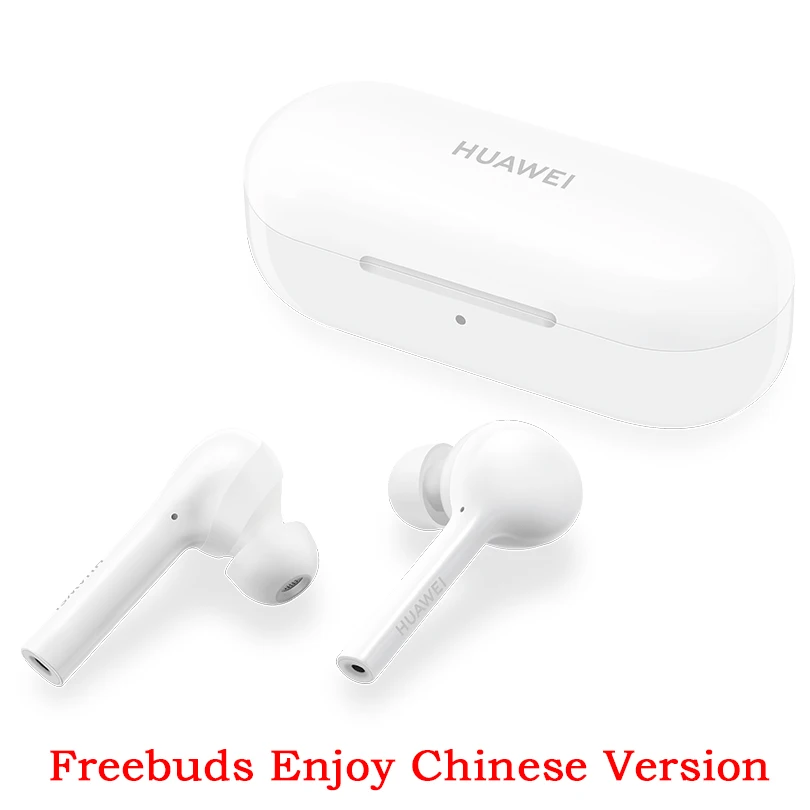 freebuds enjoy white Huawei FreeBuds Наслаждайтесь TWS huawei Bluetooth беспроводные наушники 12 часов воспроизведения водонепроницаемый IP54 управление нажатием - Цвет: freebuds enjoy white
