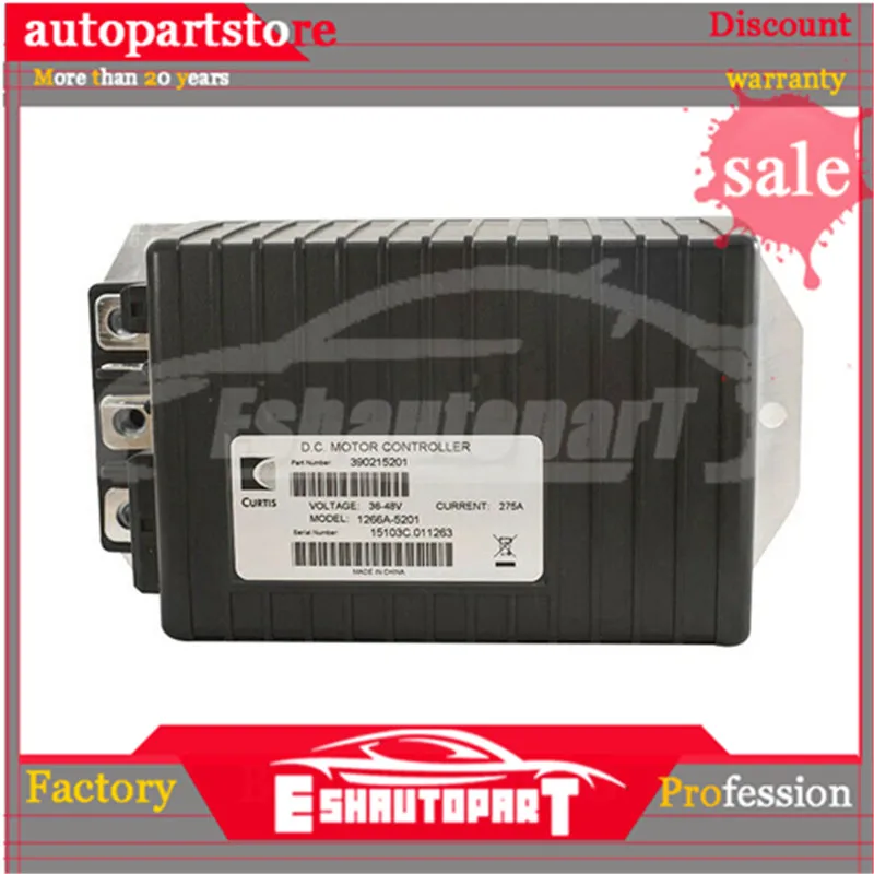 Оригинальные Контроллеры двигателя CURTIS 1266 5201 1266A 36 В 48 275A DC SepEx для