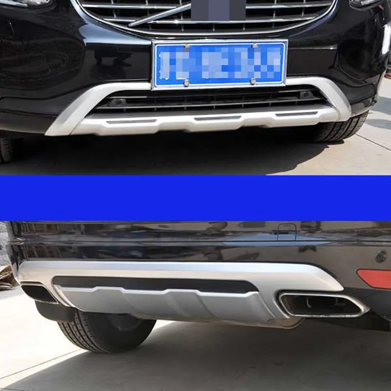 Комплект аэродиффузора для переднего и заднего бампера Volvo XC60 2014 2015 2016 2017 2