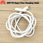 HUAWEI 65W 5A PD USB C к USB Type C кабель 100 см супер быстрая зарядка кабель для передачи данных для Huawei P40 Pro + MateBook 13 14X15 MagicBook