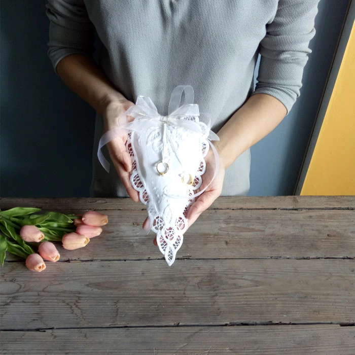 

Handmade Wedding props ring setting ring box creative wedding crafts 13*26cm