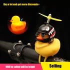 Автомобильные украшения утка со шлемом пропеллер резиновые крутые очки Утка для стайлинга автомобиля велосипед или мотоцикл украшение игрушка утка