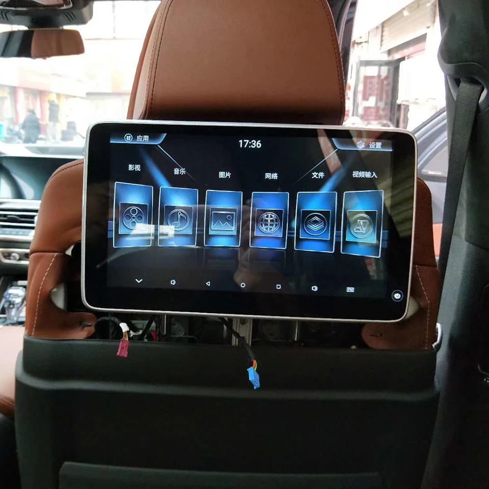 Автомобильный телевизор DVD-плеер поддержка головы Wi-Fi Android 9 0 монитор на