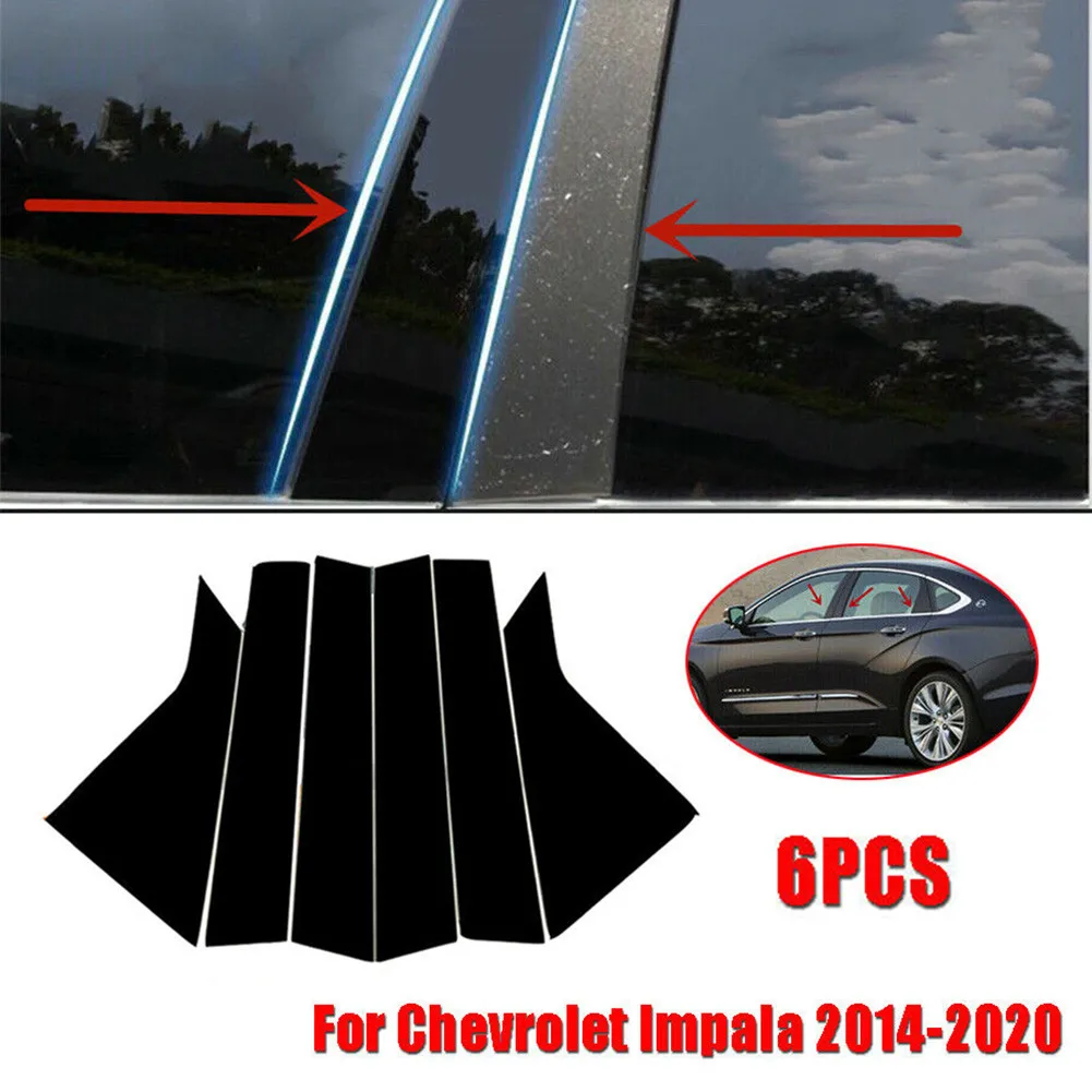 

Trim Pillar Posts Accessories Body Door For 2014-2020 Chevrolet Impala