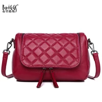 briggs fashion genuine leather shoulder bag for women casual ladie crossboday bags designer famous brand female messenger bags