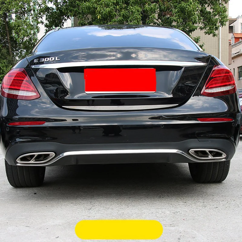 

Four Exhaust Pipe Decoration Frame Tail Throat Modification for Mercedes-Benz E-Class E300L/C200L/GLC260/A200L 2018-2020