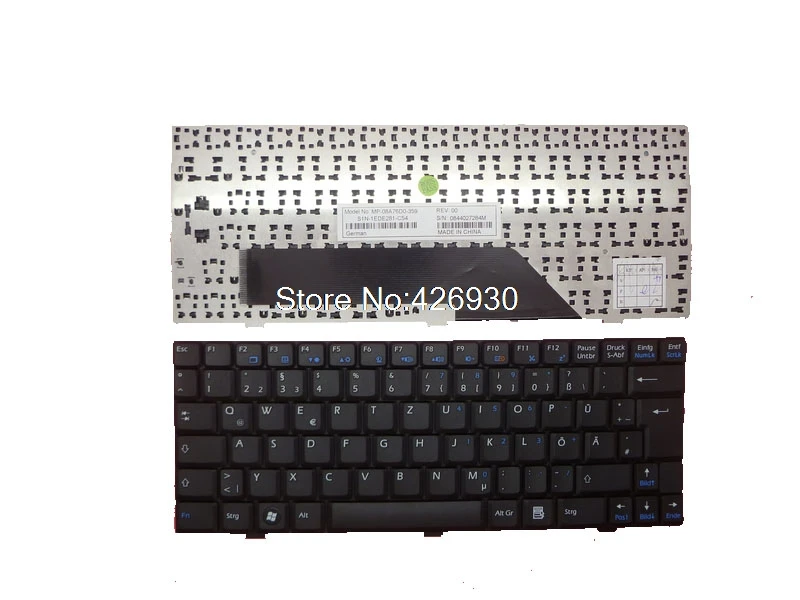 Клавиатура для ноутбука DOK 6108A V022322AK1 SP ACK 9401 US K6C08H911002 K09917000 MP 08A76D0 359 S1N 1EDE281 C54|us