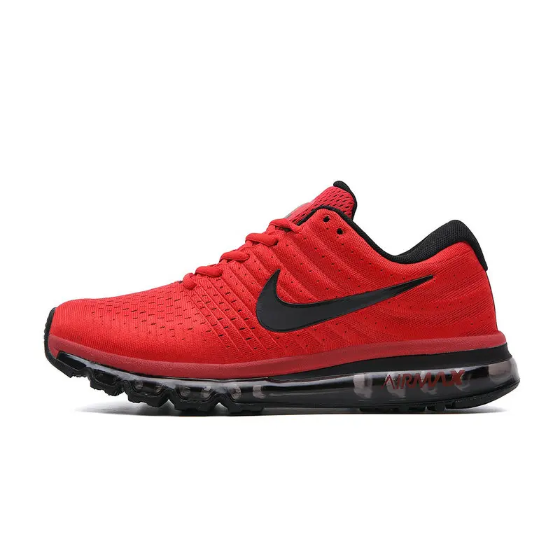 

Original Authentic Air Max 2017 White Black Men's Women's Running Shoes Comfortable Breathable Sport Outdoor Sneakers 36-45