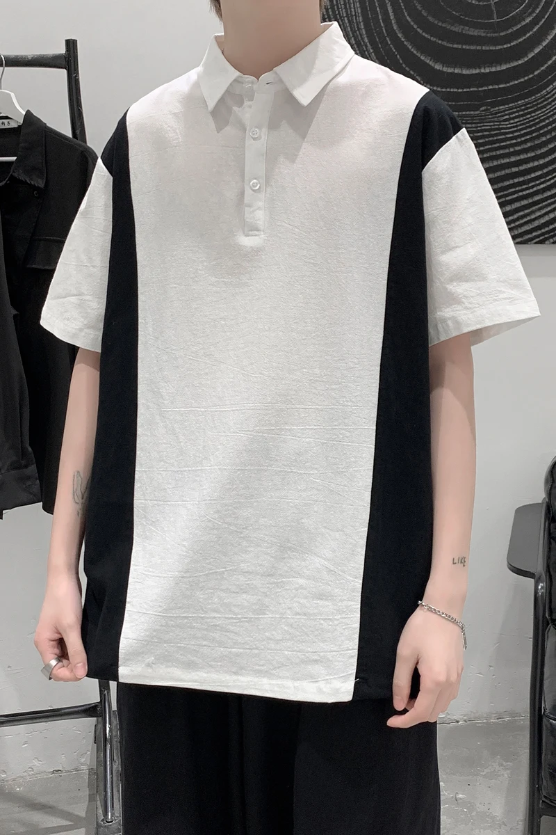 

2021 XL New Men's Polo Shirt High Quality Men's Cotton Short Sleeve Shirt Brand Sportswear Summer Men's Polo Shirt