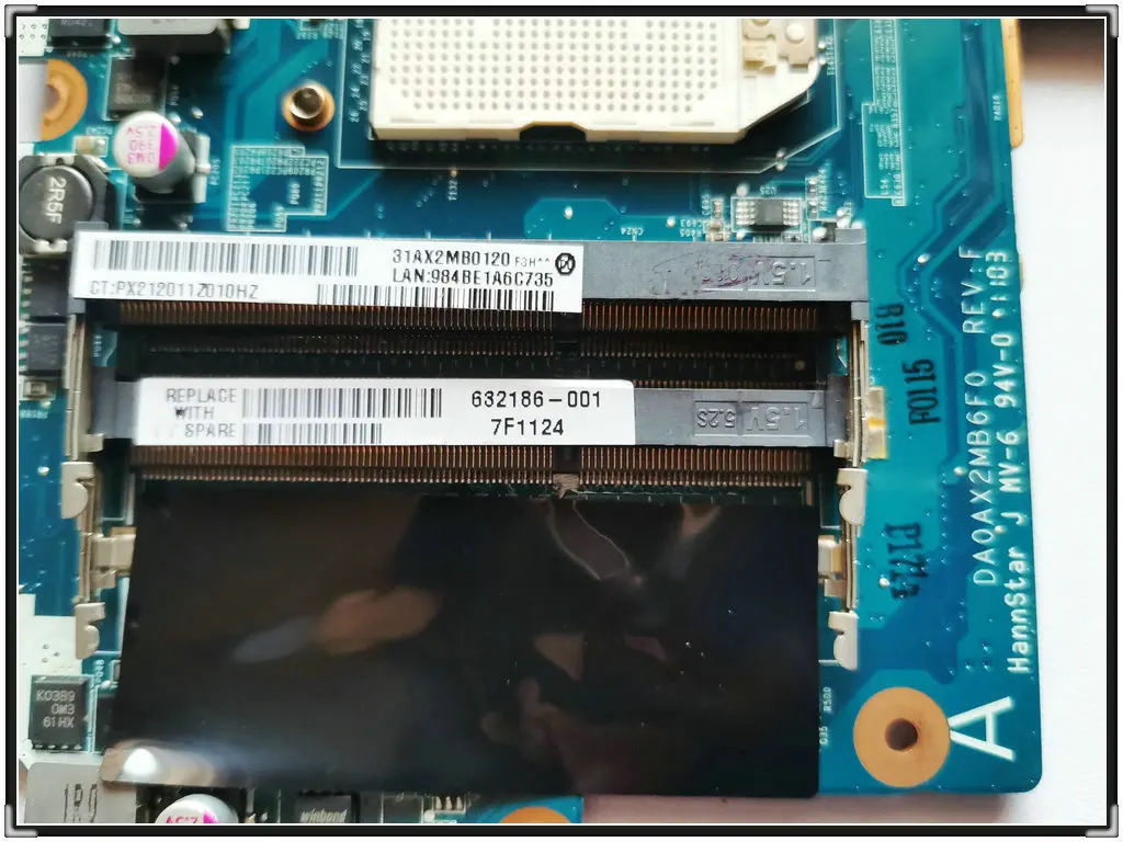 Материнская плата для HP CQ42 G42 CQ62 G62 DA0AX2MB6F0 632186-001 632186-601 | Компьютеры и офис