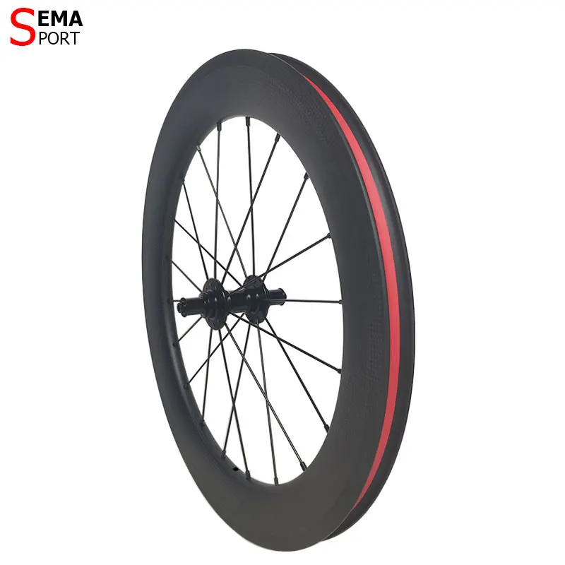 SEMA 20 дюймов 406 Углеродные колеса Birdy велосипеды с Ridea Hub полный T700 углеродное