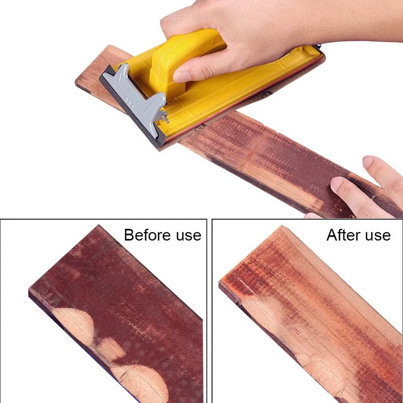 Ручной шлифовальный станок держатель наждачной бумаги стены работа по дереву