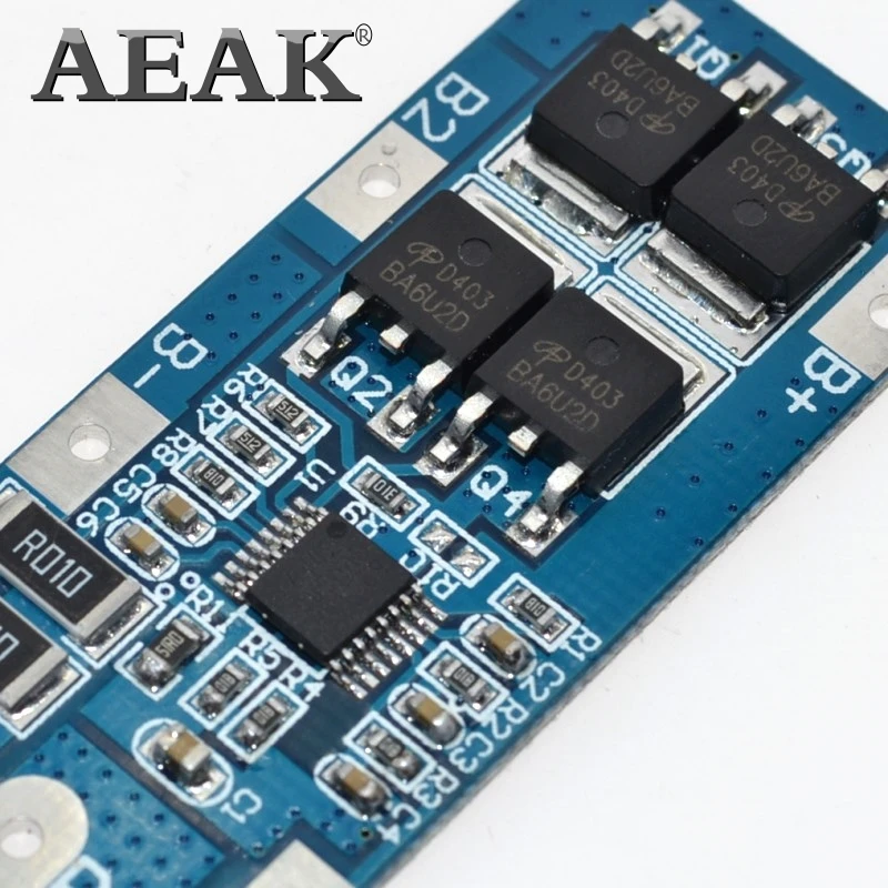 Электрическая плата AEAK 3S литий ионная литиевая батарея 18650 зарядное устройство
