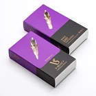 Игольчатые картриджи для перманентного макияжа EZ V System для микроблейдинга в коробке из 20 шт.