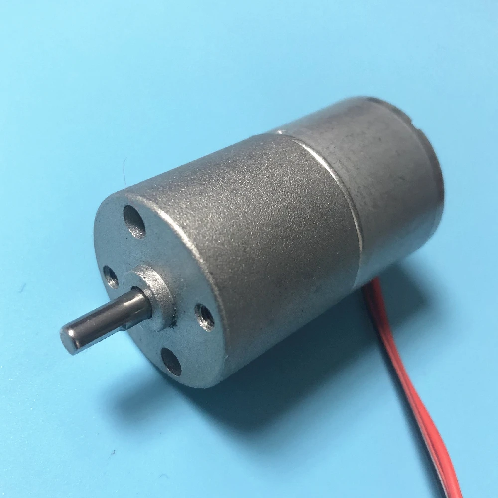 Редукторный двигатель постоянного тока сделай сам 27 мм 6 в 20 об/мин 1:188|Двигатель