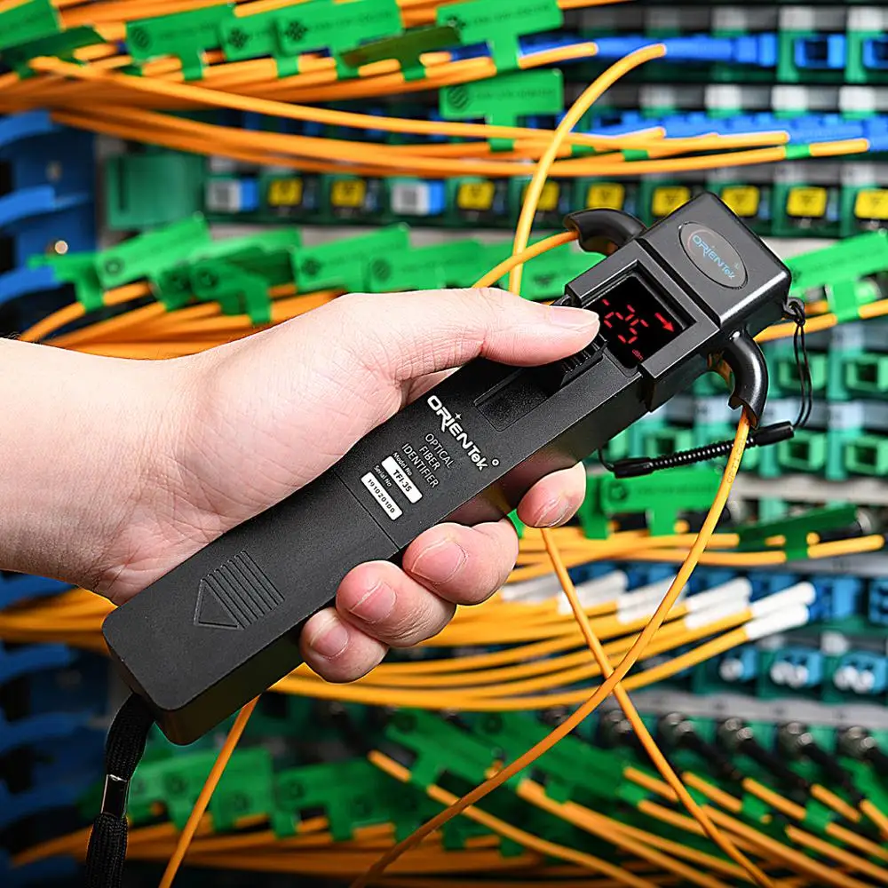 Ориентек TFI 35 Live Fiber Identifier оптоволоконный идентификатор шутер|Оптоволоконное