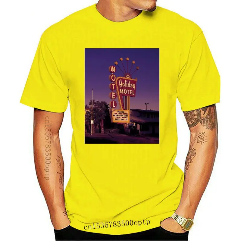 

Las Vegas Holiday Motel Hipster Styled Men'S (Woman'S Available) Grey T Shirt New Unisex Funny Tee Shirt