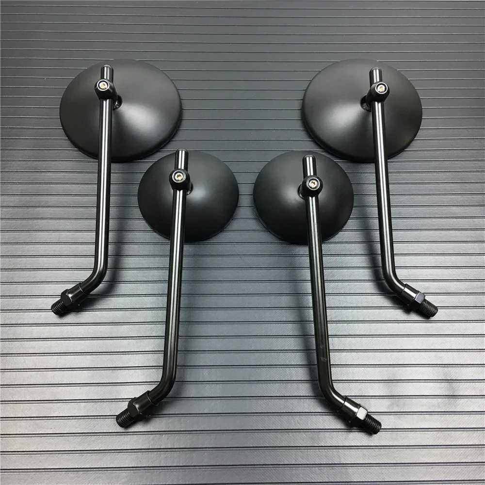 Высококачественное металлическое зеркало заднего вида для мотоцикла 10 мм модель