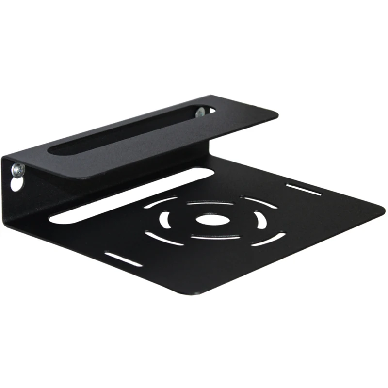 Полка для ресивера тюнера приставки цифрового телевизора Trone Digital black | Дом и сад