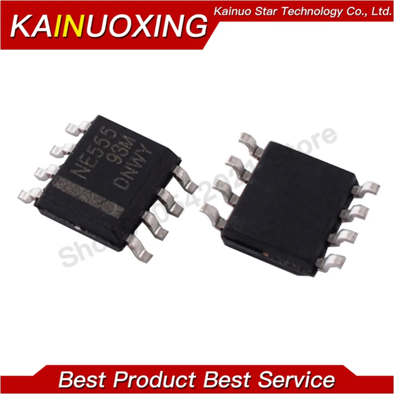 50 шт. NE555DR SOP8 NE555 SOP NE555DT SOP-8 555DR SMD новый и оригинальный IC