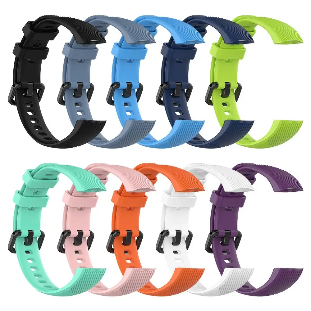 Силиконовый браслет для huawei Honor Band 5 умный спортивный умные часы с ремнем Замена