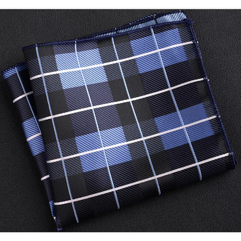 GUSLESON мужской красный синий Шелковый носовой платок с узором пейсли деловой