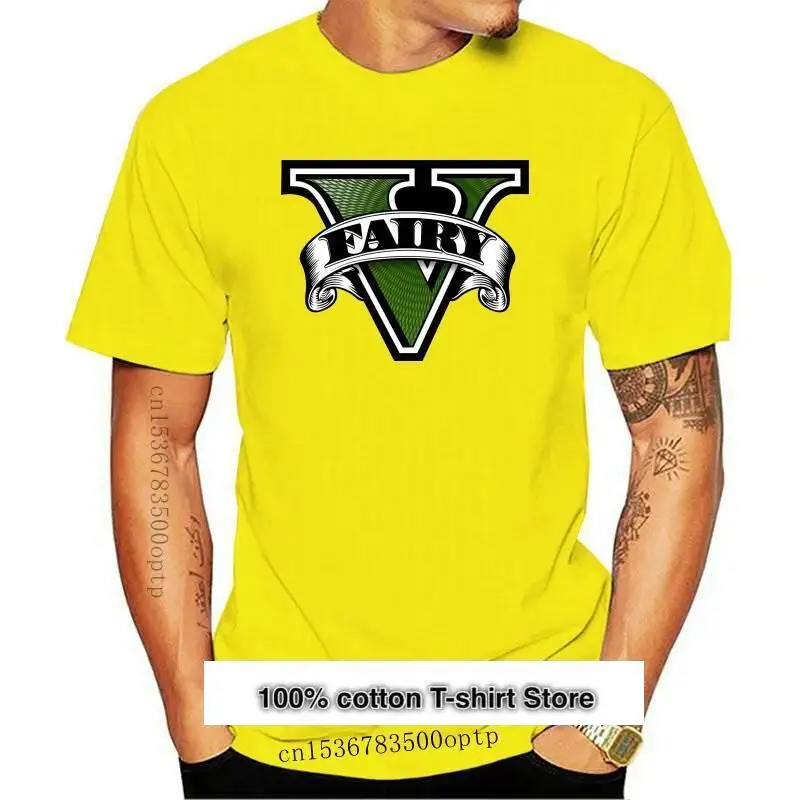 

Camiseta с принтом грандиозных краж авто 5 для мужчин, Camisa de Gta-5 informal, algodón, #043