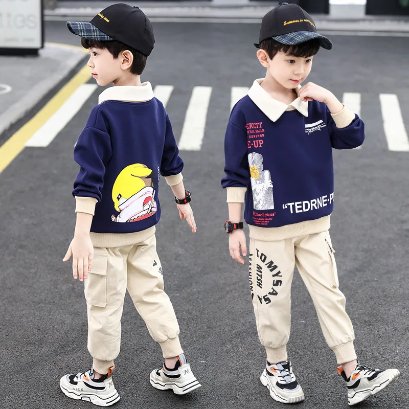 Lapel Spring Summer Girls Clothing Suits Coat +Pants 2pcs/Set Kids Teenager Outwear Sport Cotton Formal High Quality