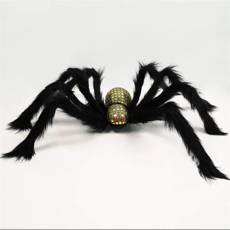 Искусственный паук на Хэллоуин новая мода имитация головы призрака плюшевые