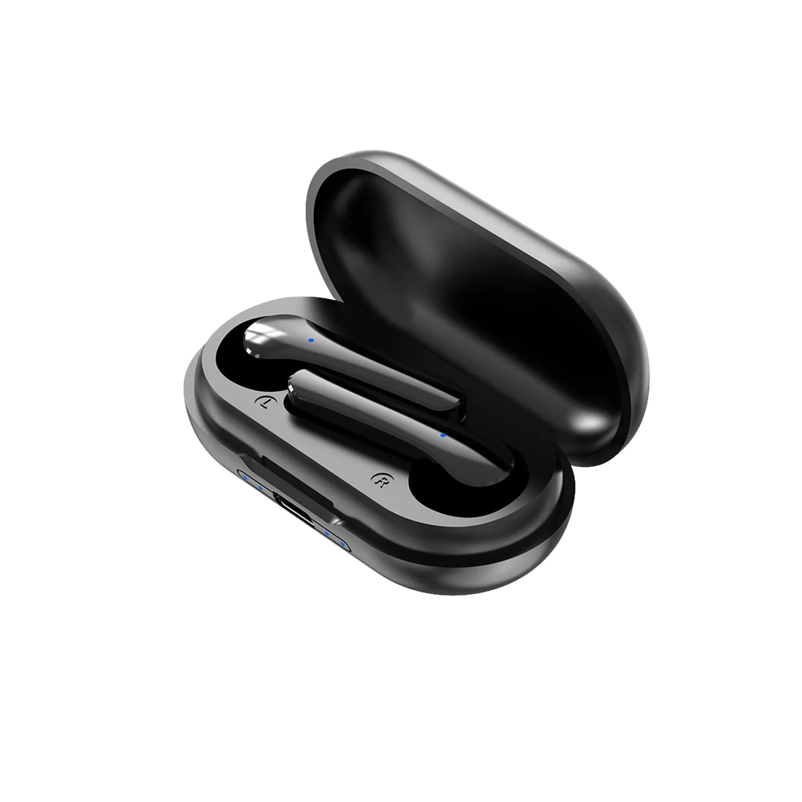 

New Mini Touch Bluetooth Headset Wireless Sports Headset Stereo In-Ear Non-lag Non-delay For Android IOS Win
