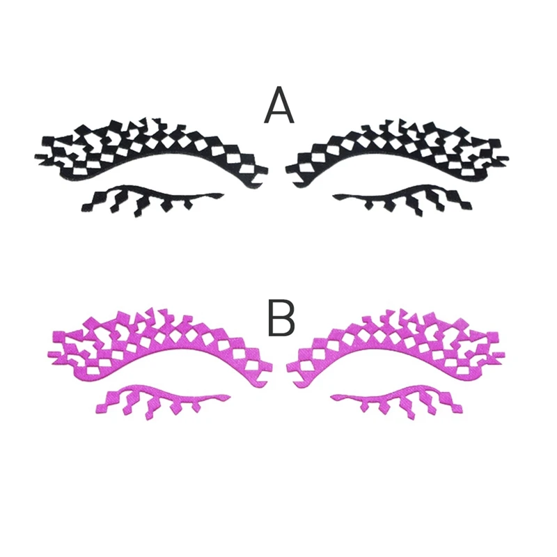 Праздничные вечерние наклейки на глаза лицо украшения для Хэллоуина макияж глаз: