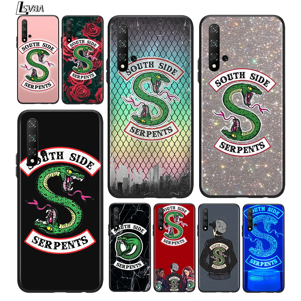 

Riverdale southside For Huawei Honor 10 20 30 10i 20i 30i 10X V20 V30 20S 30S 30i X10 Pro Plus Lite Black Silicone Phone Case