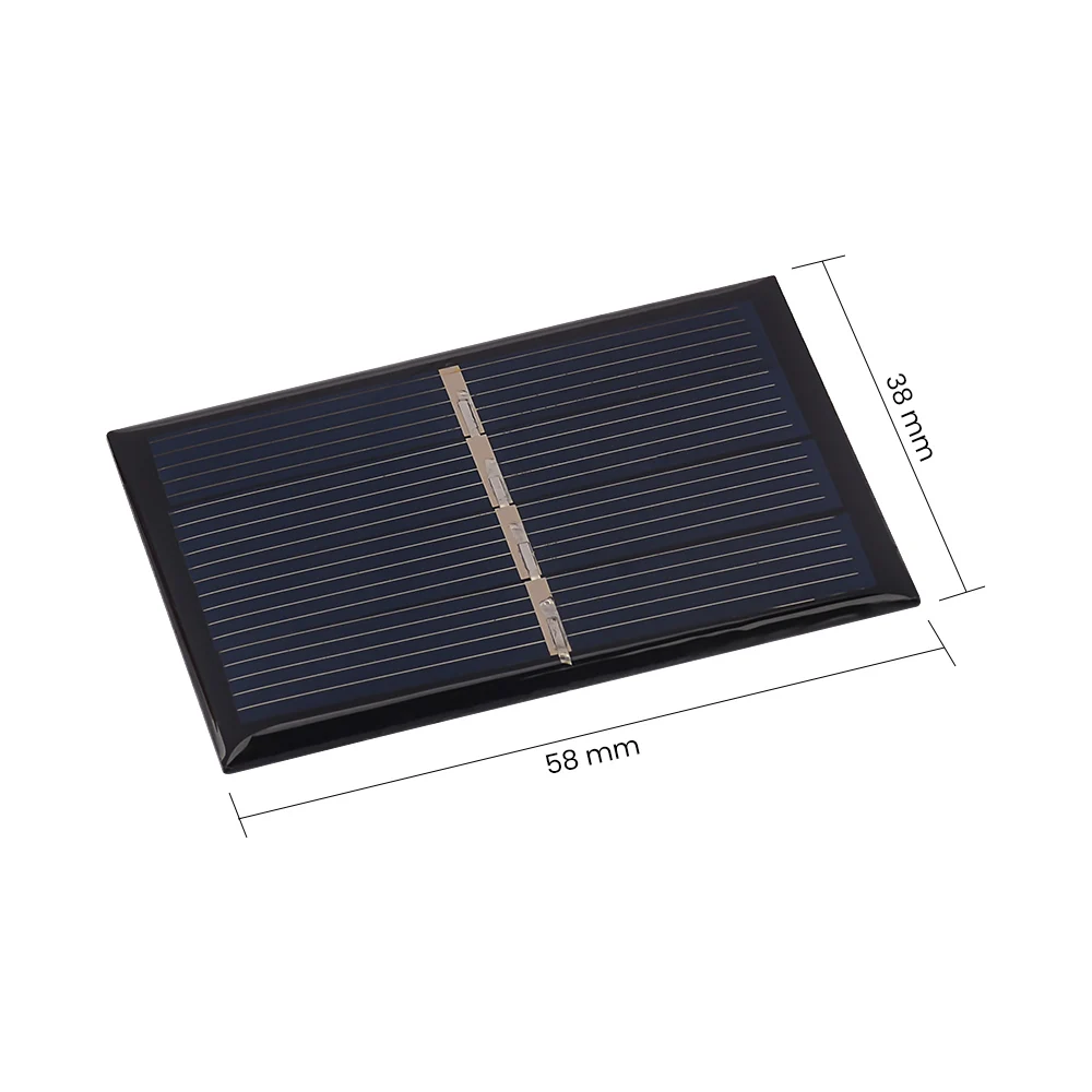 SUNYIMA 10Pcs поликристаллический Панели солнечные 2В 0.13A Мощность зарядный Модуль 58*38