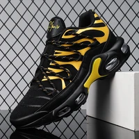 original sport shoes men black yellow walking jogging shoes for mens shock absorption man gym sneakers brand designer man shoe
