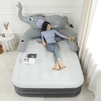 inflatable bed elephant lunch break 1 5 double student air cushion bed thicker floor 1 2 single portable air mattress