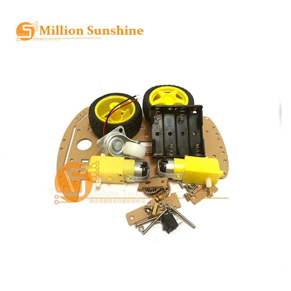 Комплект шасси 2WD для робота с датчиком скорости Arduino 51 M26|Аксессуары