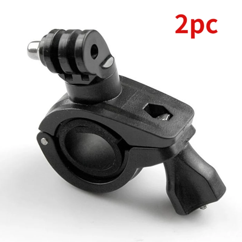 

2pc 360 Degree Rotation Bike Bicycle Motorcycle Handlebar Handle Bar 1pc Mount Holder for Gopro Hero 8 7 6 Camera Accessories