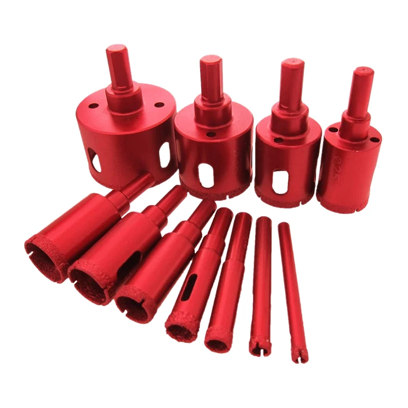 Набор алмазных сверл 11 шт. набор пайки отверстий для пилы инструменты удаления