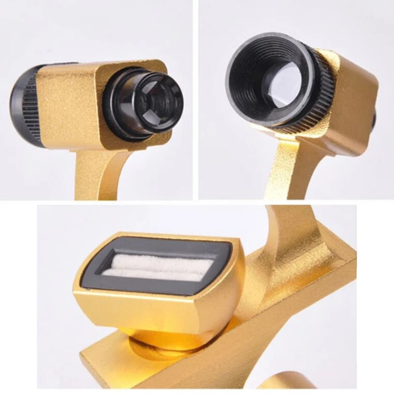 

Metal Magnifying Diamond Waist Prism Portable Jewelry Mirror Viewer Magnifier