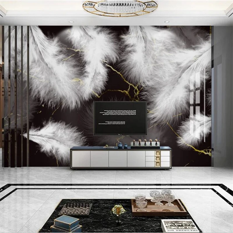 Wellyu индивидуальная Большая фреска современный минималистичный светильник