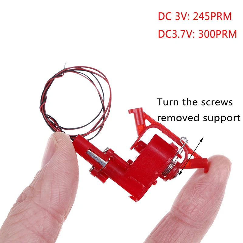 Новый мини DIY DC 3V 3 7 V 245 об/мин 300 Micro Worm Шестерни двигатель постоянного тока