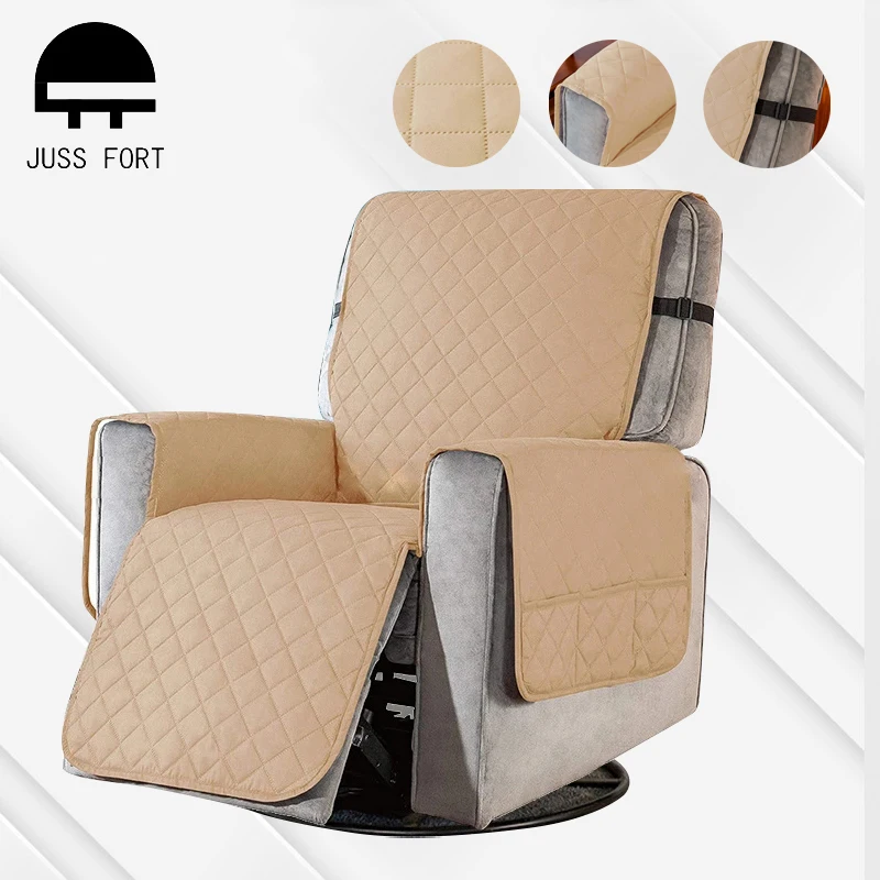 

Removable Recliner Sofa Covers Washable Towel Recliner Couch Cover Chair Cushion Dog Cat Pet Mat Furniture Protector With Pocket